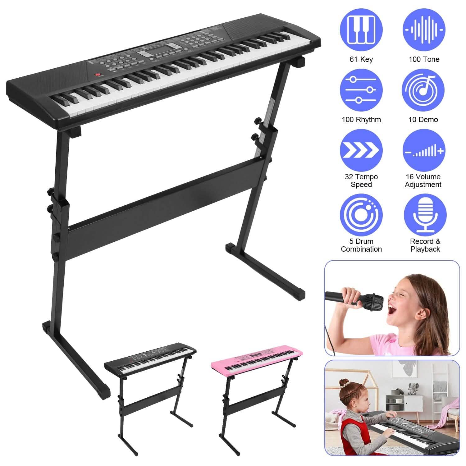 61 Keys Digital Music Keyboard Electronic Piano
